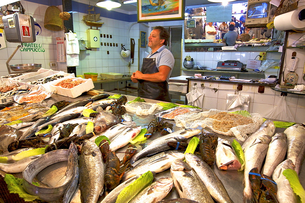 Fish Market, Ortygia, Syracuse, Sicily, Italy, Europe