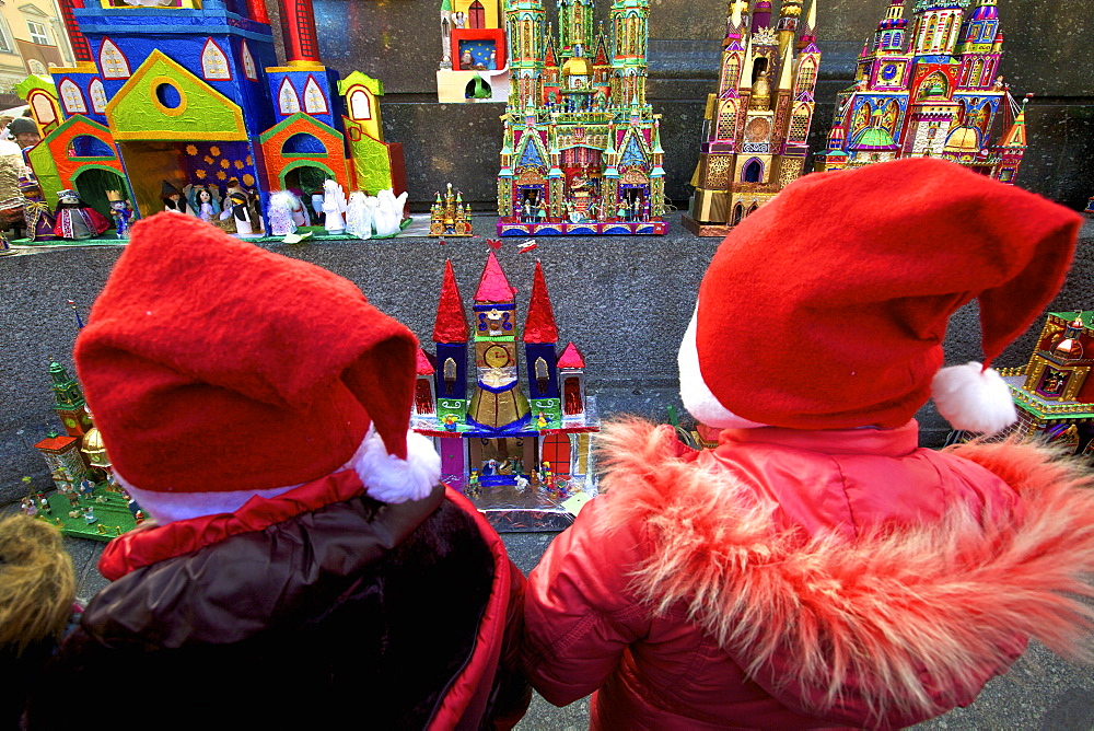 Traditional Christmas Crib Festival, Krakow (Cracow), Poland, Europe