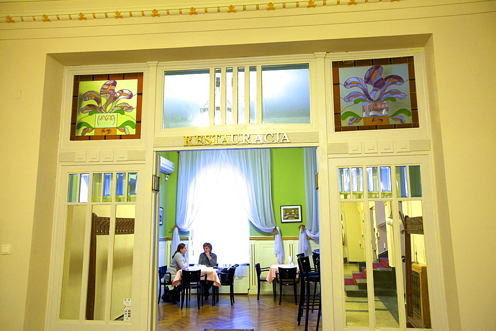 Interior of Klub Garnizonowy, Krakow, Poland, Europe