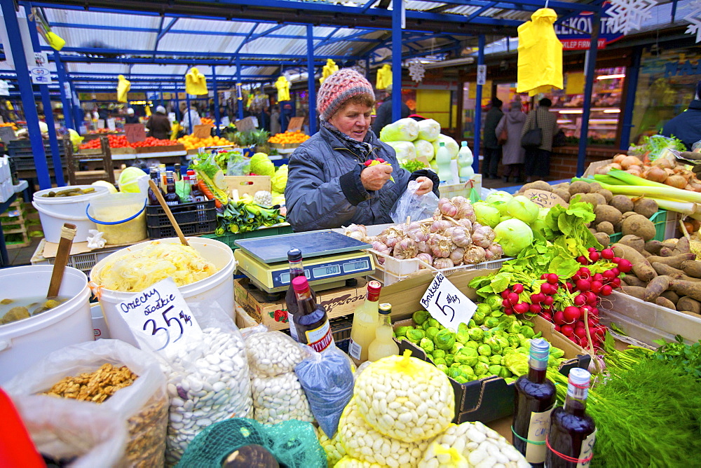 Stary Kleparz Market, Krakow, Poland, Europe