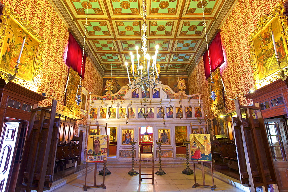 The Church of the Antivouniotissa, Icon Museum, Corfu Old Town, Corfu, The Ionian Islands, Greek Islands, Greece, Europe