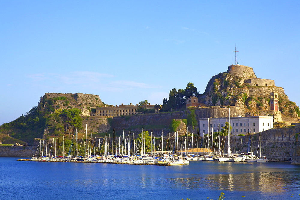 Old Fortress, Corfu Old Town, Corfu, The Ionian Islands, Greek Islands, Greece, Europe