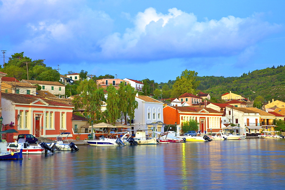 Gaios Harbour, Paxos, The Ionian Islands, Greek Islands, Greece, Europe