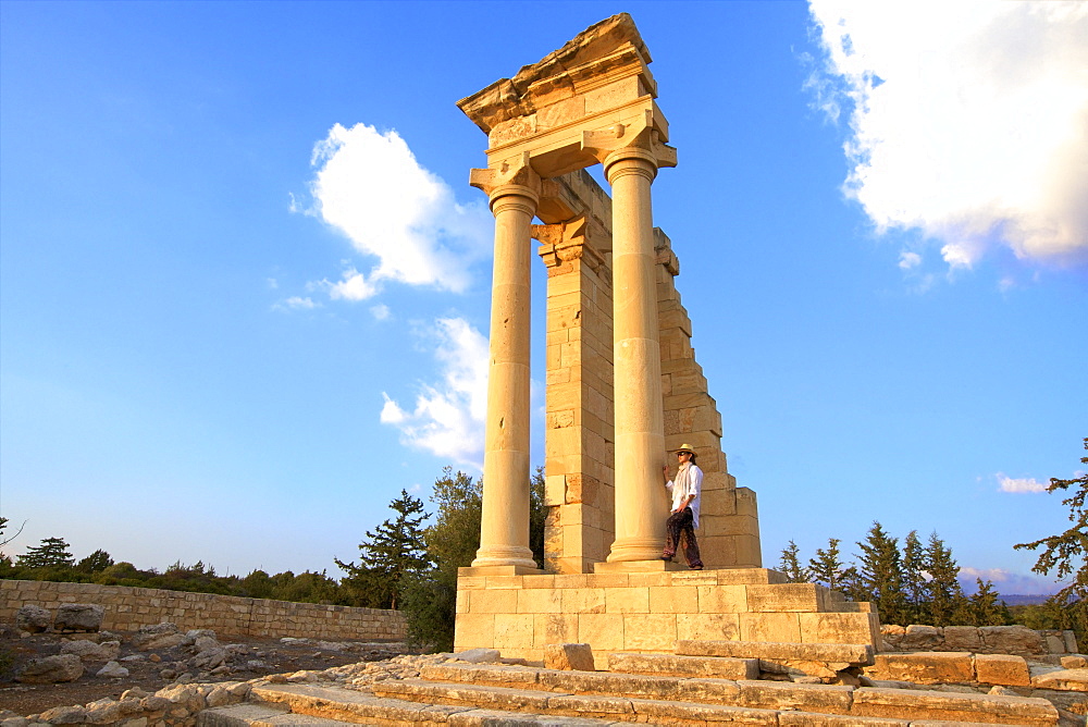 Temple of Apollo, Kourion, UNESCO World Heritage Site, Cyprus, Eastern Mediterranean, Europe