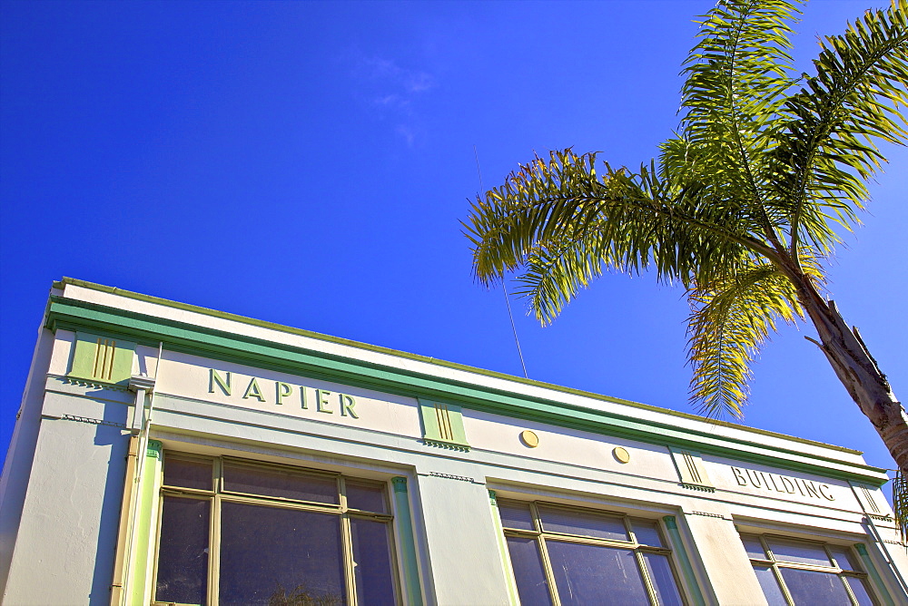 Napier Art Deco Building, Napier, Hawkes Bay, North Island, New Zealand, Pacific