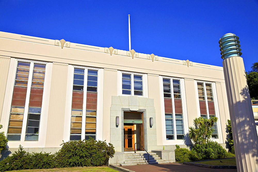 Ministry of Works Art Deco Building, Napier, Hawkes Bay, North Island, New Zealand, Pacific