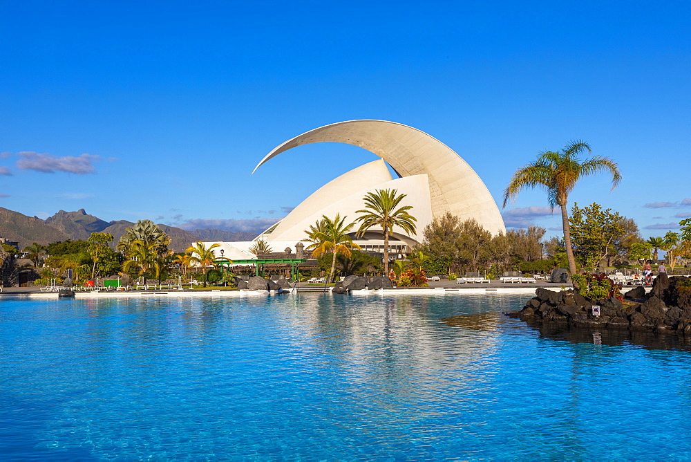 Auditorio de Tenerife, Santa Cruz de Tenerife, Tenerife, Canary Islands, Spain, Atlantic Ocean, Europe