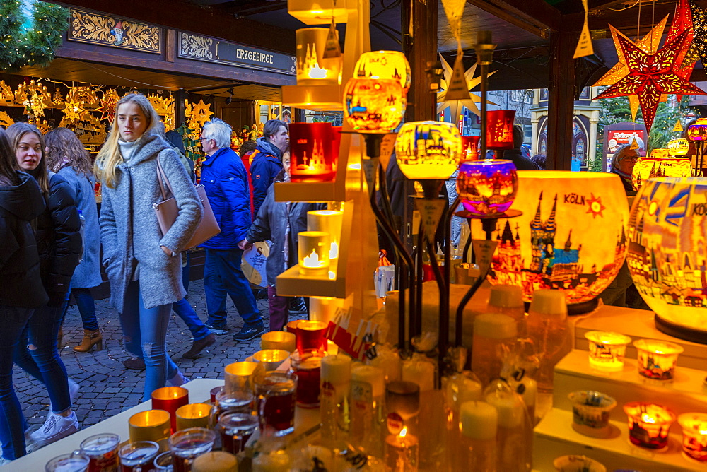 Cologne Christmas Market, Cologne, North Rhine-Westphalia, Germany, Europe