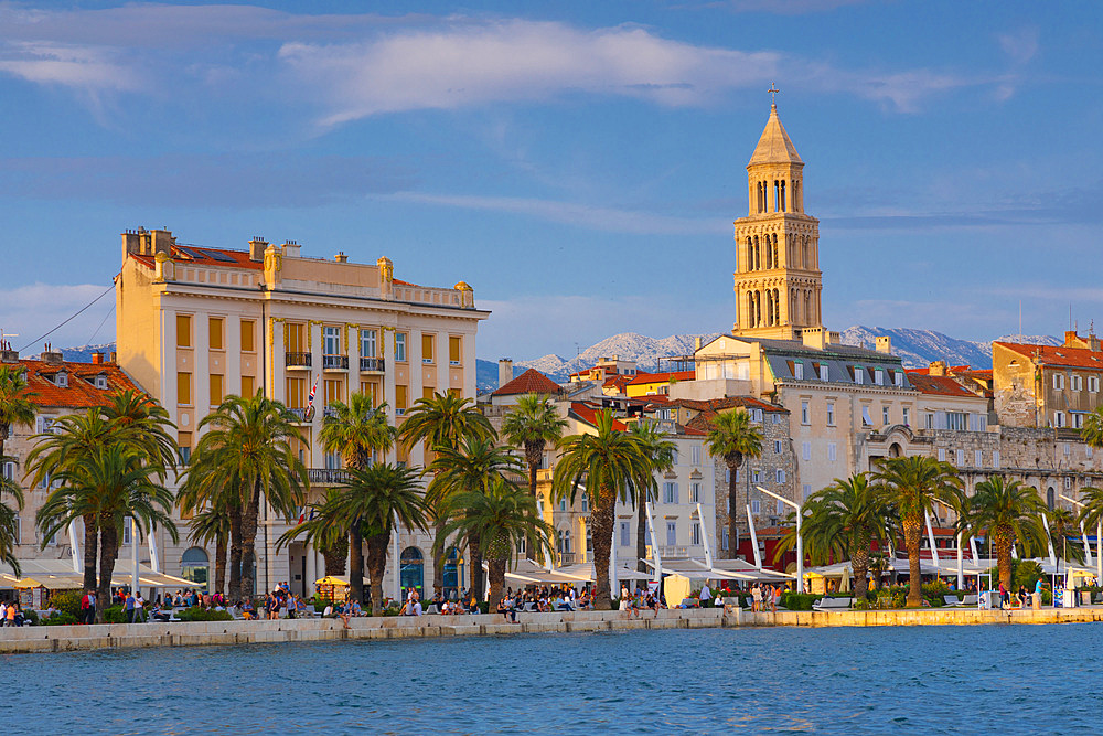 Split Harbour, Split, Dalmatian Coast, Croatia, Europe