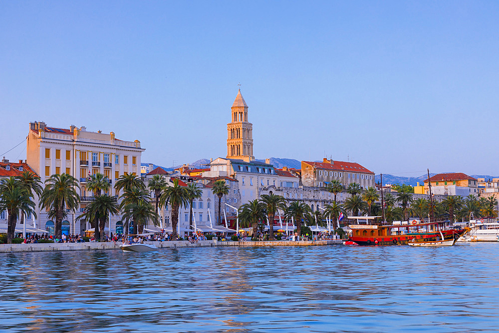 Split Harbour, Split, Dalmatian Coast, Croatia, Europe