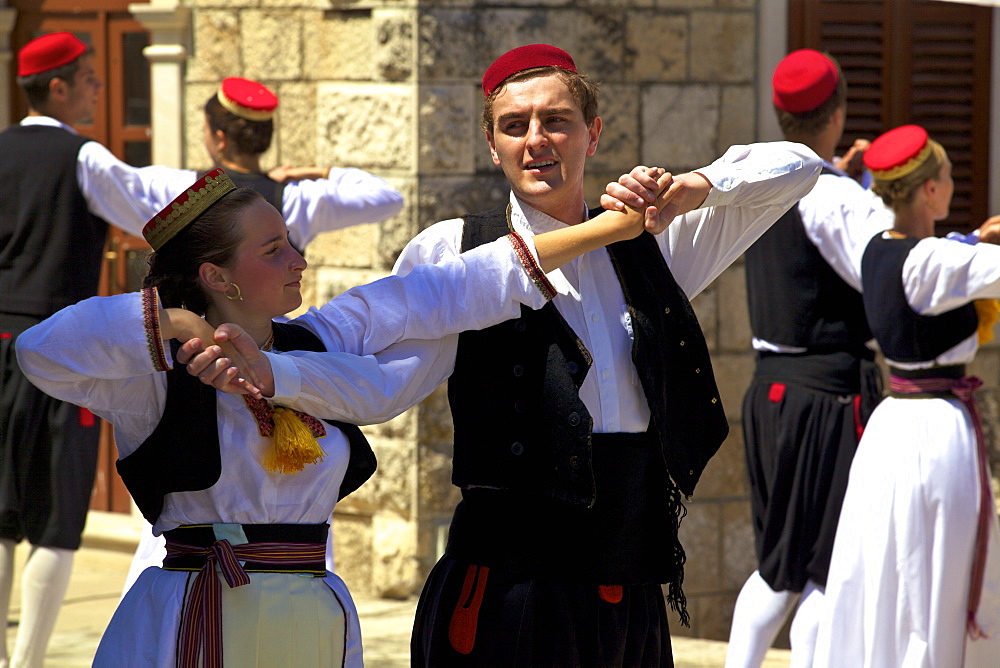 Konavle Folk Dance, Cilipi, Croatia, Europe