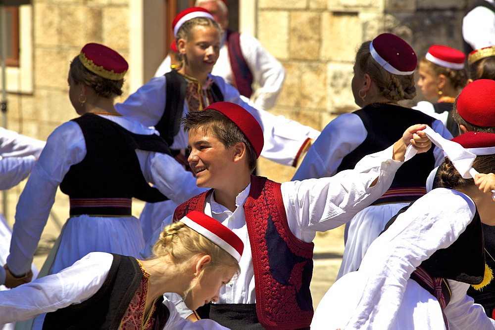 Konavle Folk Dance, Cilipi, Croatia, Europe