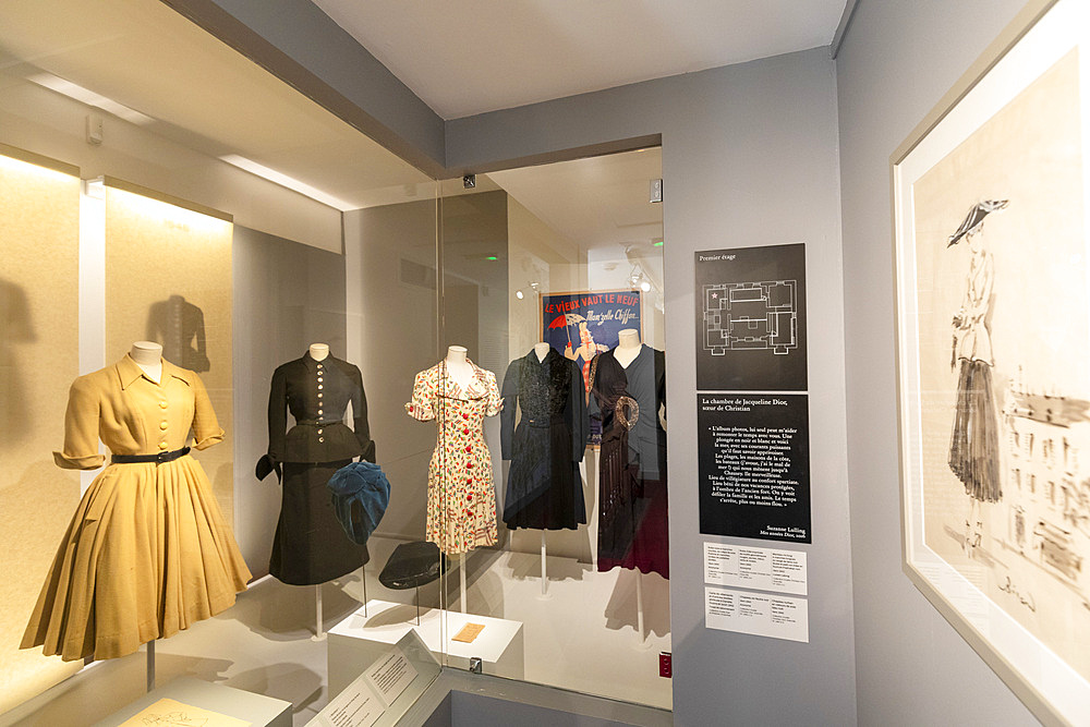 Christian Dior Museum, Granville, Normandy, France, North West Europe