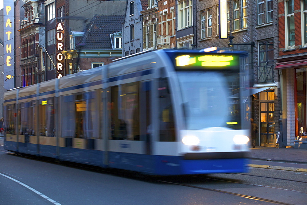 Tram, Amsterdam, Netherlands, Europe