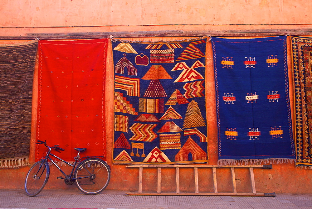 Carpet Shop, Marrakech, Morocco, North Africa, Africa 