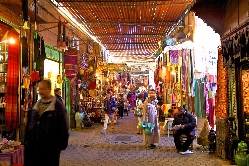 Souk, Marrakech, Morocco, North Africa, Africa 