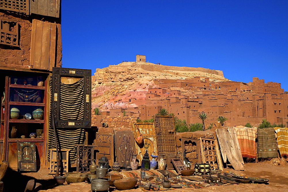 Ait-Benhaddou Kasbah, UNESCO World Heritage Site, Morocco, North Africa, Africa 