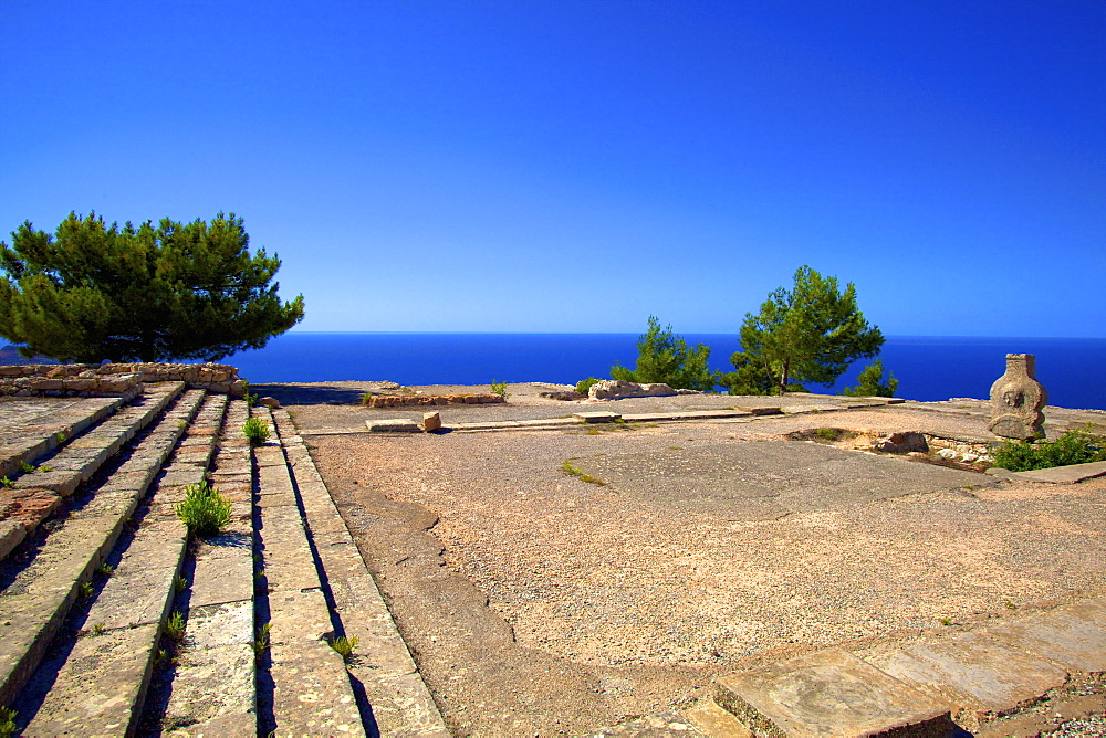 Ruins of Ancient Palace, Vouni, North Cyprus, Cyprus, Mediterranean, Europe 