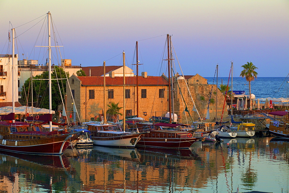 Kyrenia Harbour, Kyrenia, North Cyprus, Cyprus, Europe