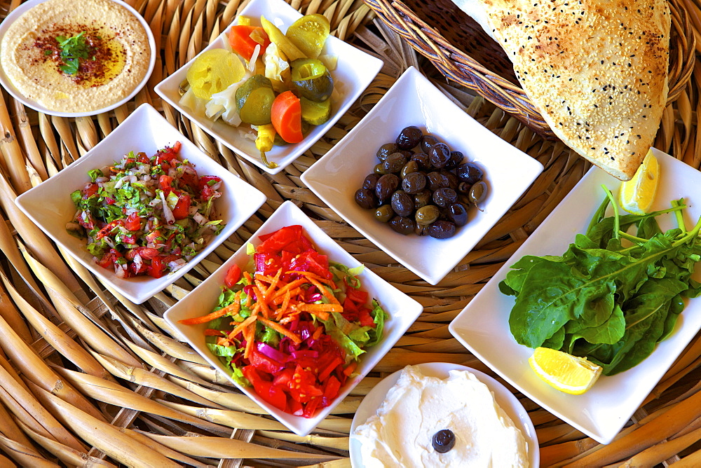 Meze dishes, North Cyprus, Cyprus, Europe 