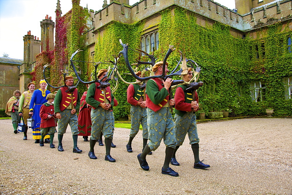 Abbots Bromley Horn Dance, Abbots Bromley, Staffordshire, England, United Kingdom, Europe