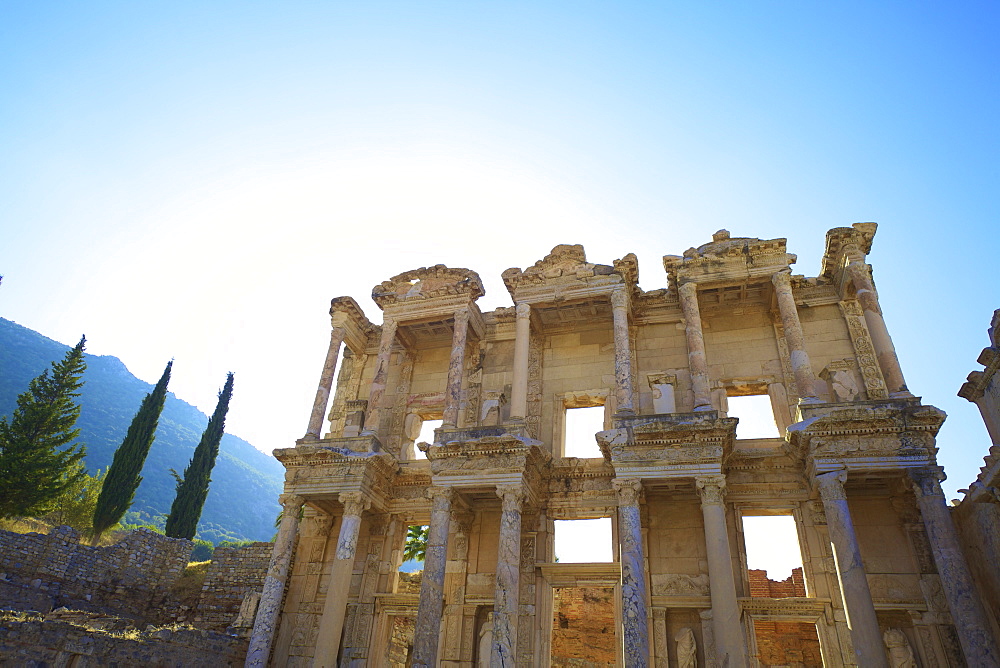 Library of Celsus, Ephesus, Anatolia, Turkey, Asia Minor, Eurasia