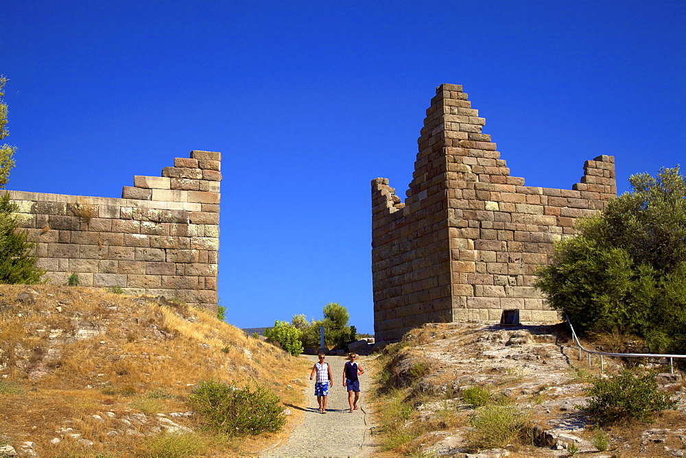 Myndos Gate, Bodrum, Anatolia, Turkey, Asia Minor, Eurasia