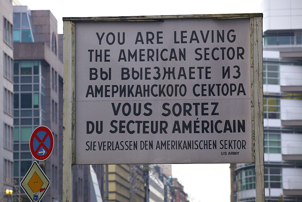 Checkpoint Charlie, Berlin, Germany, Europe