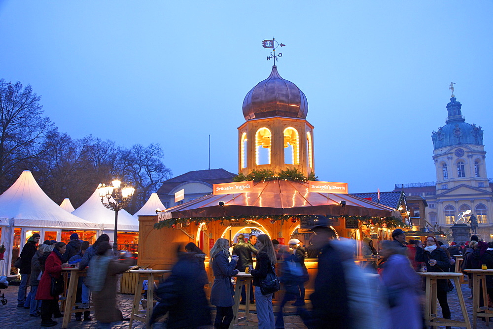 Xmas Market, Charlottenburg Palace, Berlin, Germany, Europe