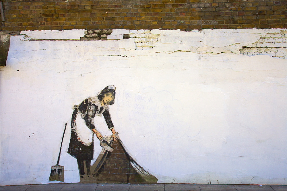 Banksy, London, England, United Kingdom, Europe