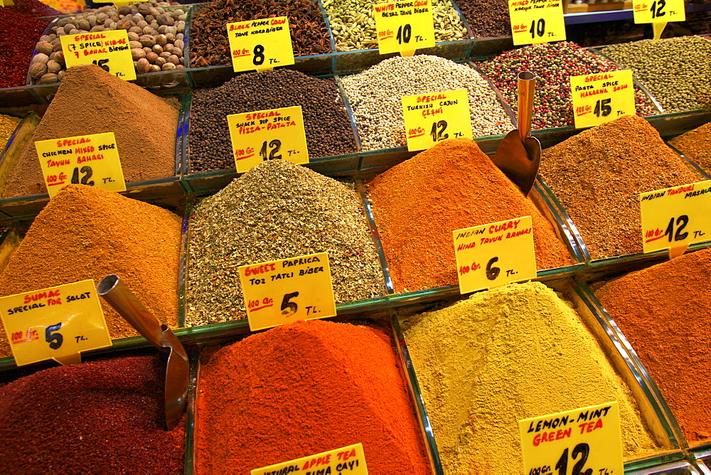 Spice Bazaar, Istanbul, Turkey, Europe