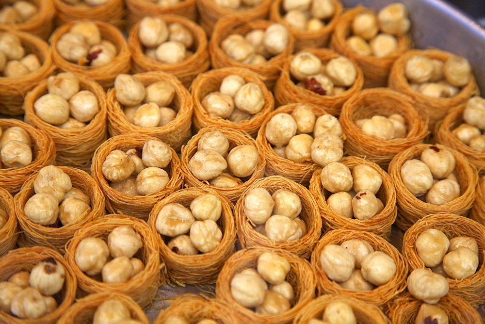 Baklava Shop, Istanbul, Turkey, Europe