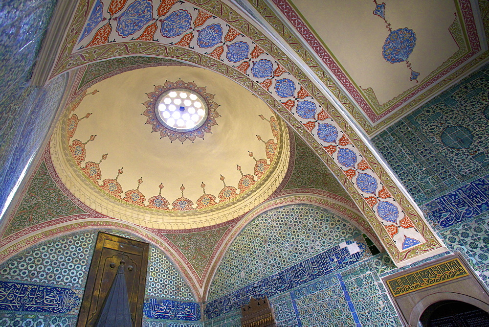 Details of Topkapi Harem, Topkapi Palace, UNESCO World Heritage Site, Istanbul, Turkey, Europe