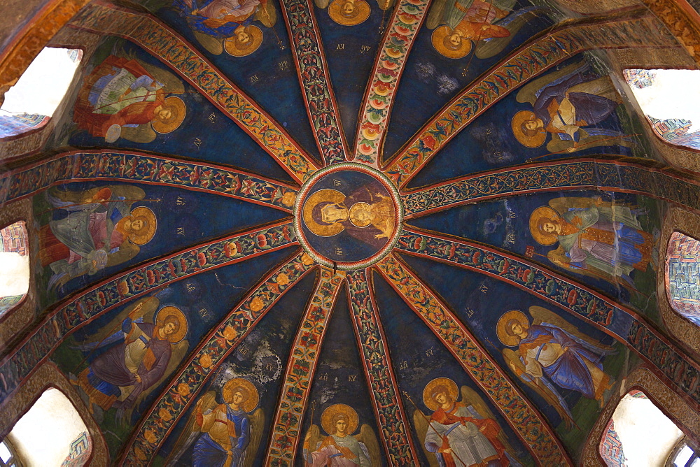 Virgin and Child, interior of Church of St. Saviour in Chora (Kariye Camii), UNESCO World Heritage Site, Istanbul, Turkey, Europe 