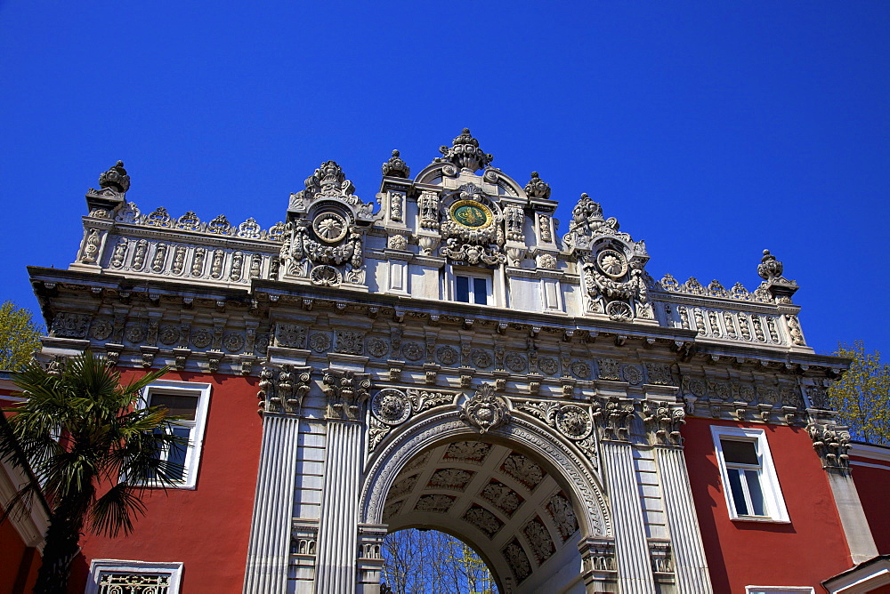 The Main Gate, Dolmabahce Palace, Istanbul, Turkey