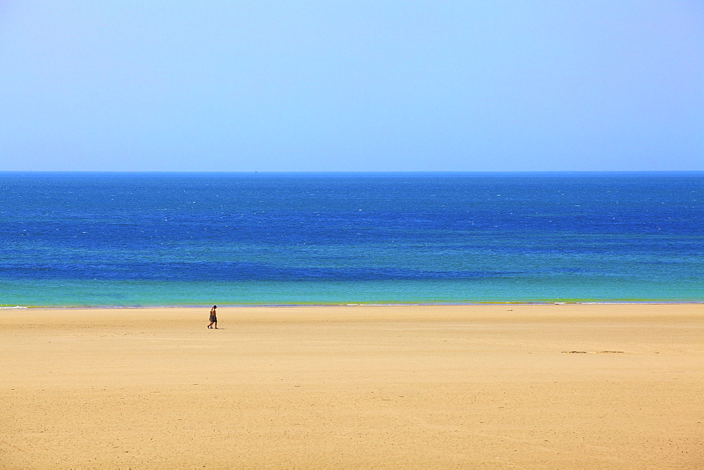 St. Ouen's Bay, Jersey, Channel Islands, Europe 