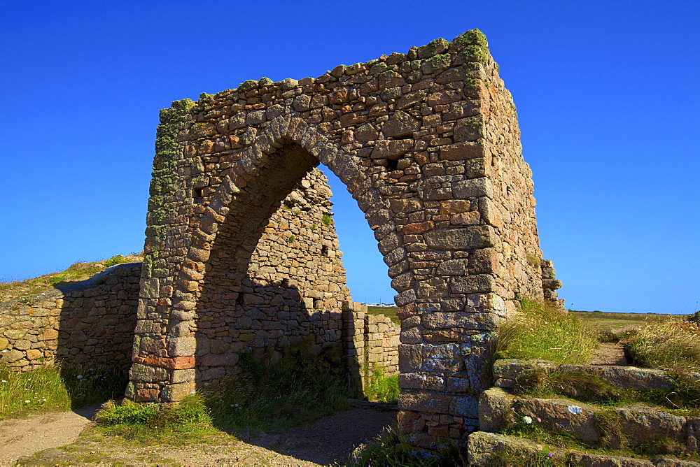 Grosnez Castle, Jersey, Channel Islands, Europe 