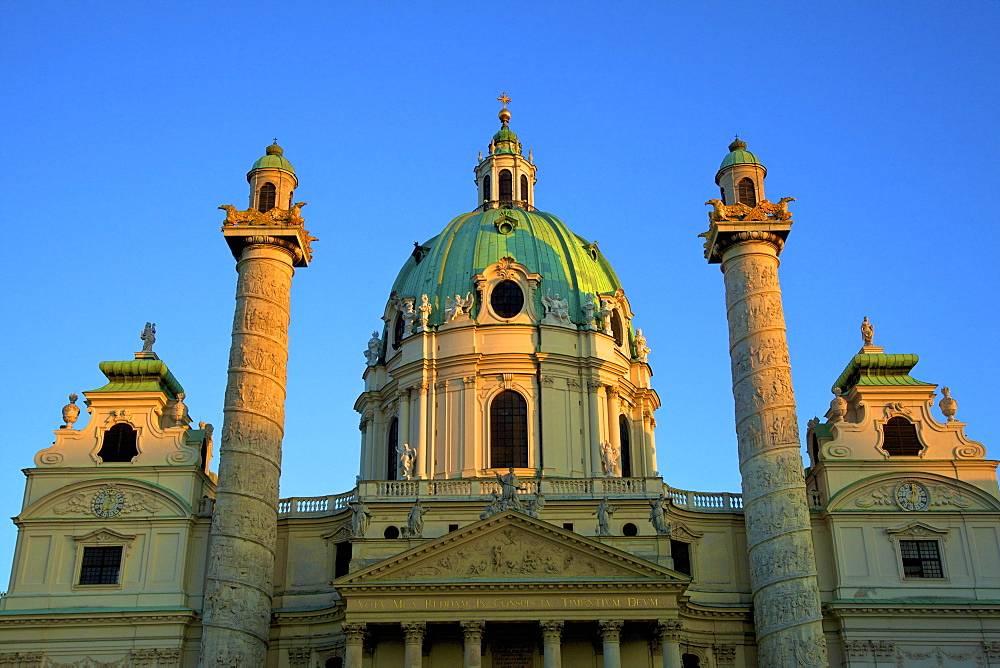 St. Charles Church, Vienna, Austria, Europe 