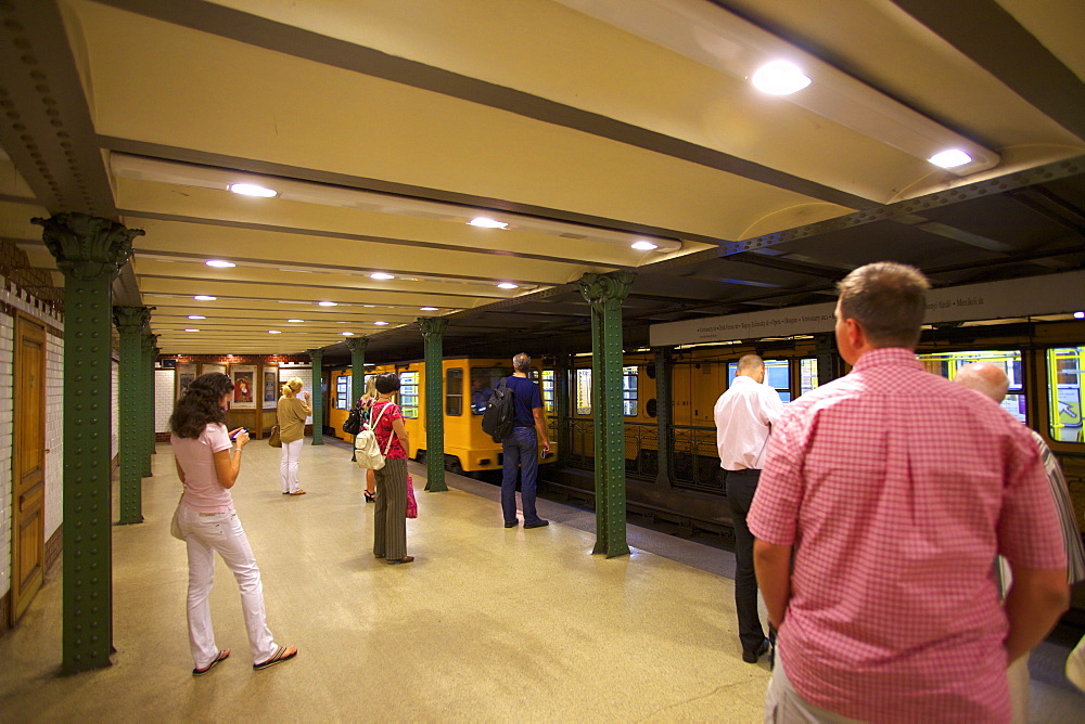 Metro, Budapest, Hungary, Europe