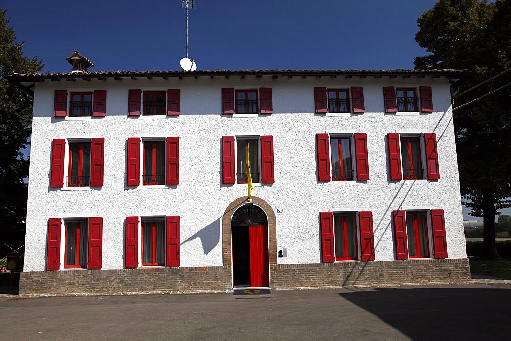 Enzo Ferrari's White House, Maranello, Emilia-Romagna, Italy, Europe