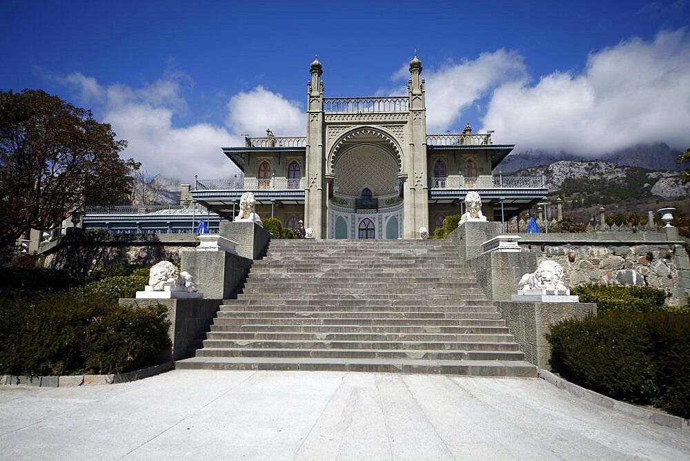 Vorontsov Palace, Alupka, Crimea, Ukraine, Europe