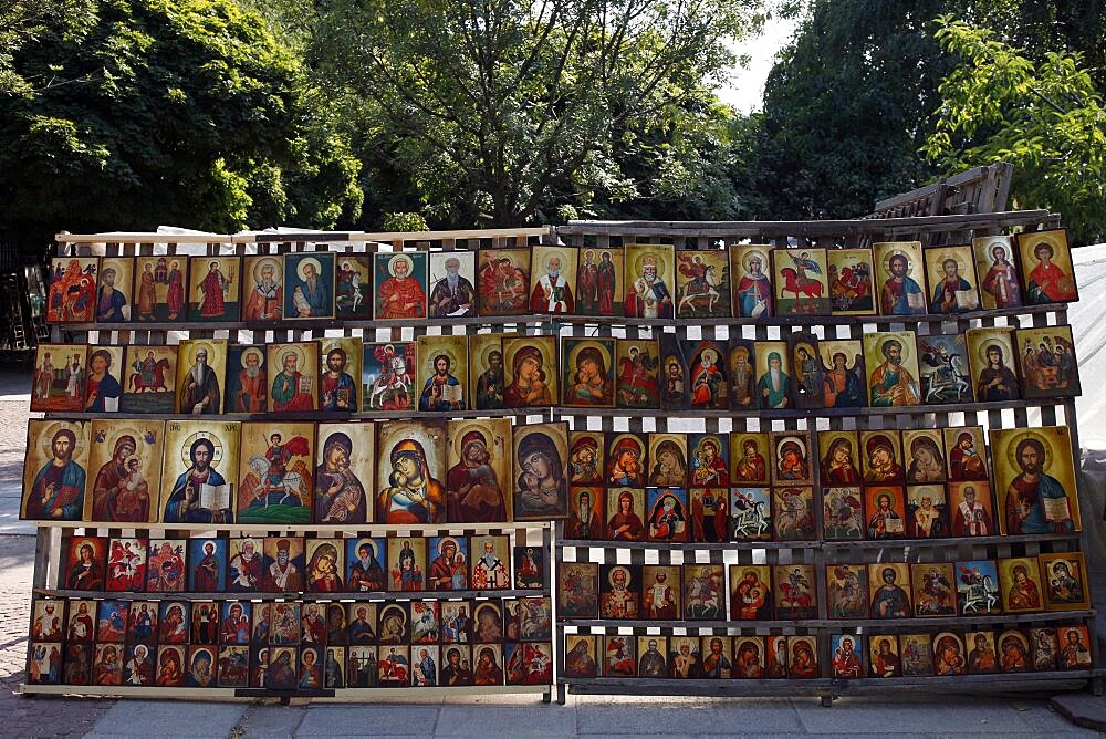 Religious paintings and artwork, Sofia, Bulgaria, Europe