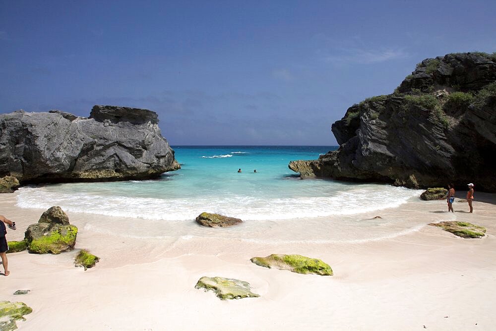 Cove at Horseshoe Bay, Bermuda Islands, North Atlantic Ocean, Atlantic