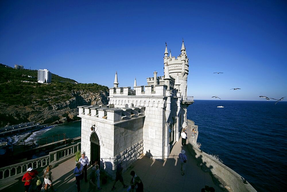 Swallows Nest Castle, Yalta, Crimea, Ukraine, Europe