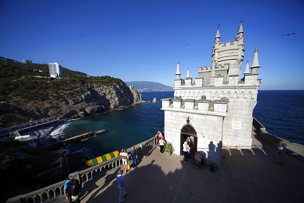 Swallows Nest Castle, Yalta, Crimea, Ukraine, Europe