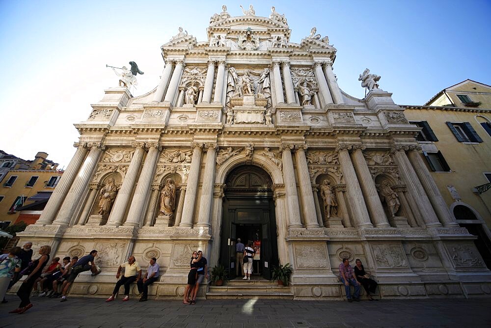 Santa Maria Zobenigo Church, Venice, UNESCO World Heritage Site, Veneto, Italy, Europe