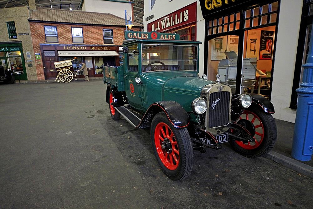 Old Austin pickup truck, Basingstoke, Hampshire, England, United Kingdom, Europe