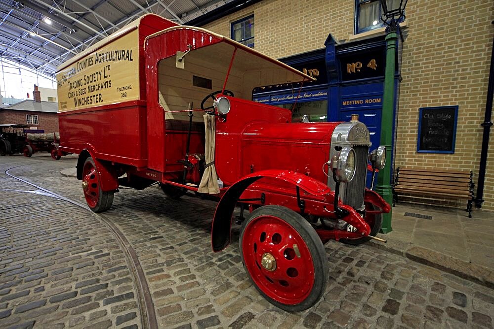 1919-26 A Type Bt Thornycroft Truck, Basingstoke, Hampshire, England, United Kingdom, Europe