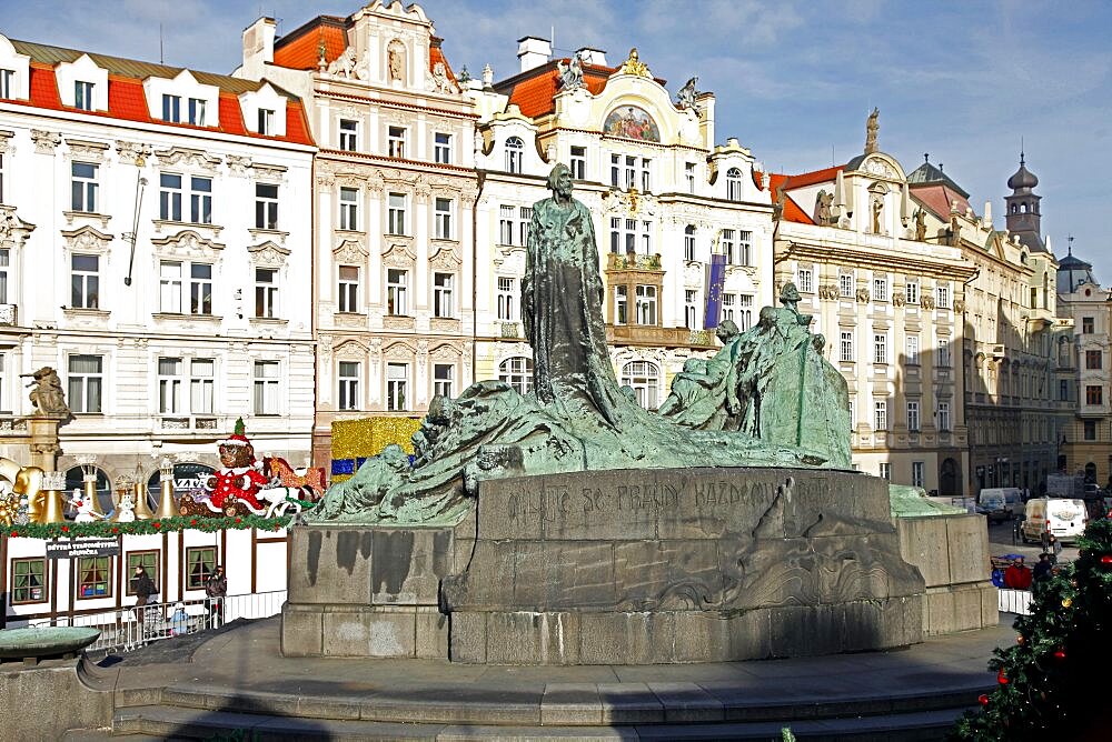 Jan Hus Monument, Prague, Czech Republic, Europe