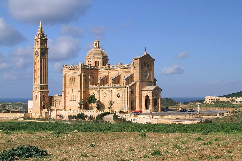 Basilica of The Blessed Virgin of Ta' Pinu, Gozo, Malta, Europe